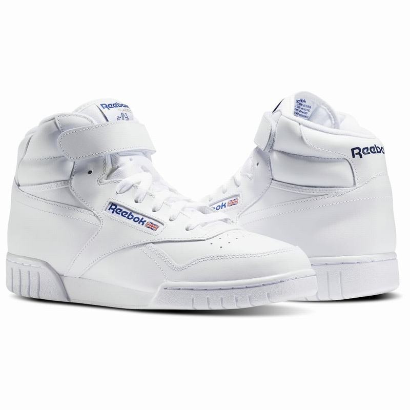 Reebok Ex-o-fit Hi Tenisky Damske - Biele VJ8226OV